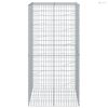 Horganyzott vas gabion kosár fedéllel 100 x 100 x 200 cm