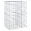 Horganyzott vas gabion kosár fedéllel 150 x 100 x 200 cm