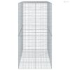 Horganyzott vas gabion kosár fedéllel 200 x 100 x 200 cm