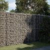 Horganyzott vas gabion kosár fedéllel 250 x 100 x 200 cm