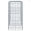 Horganyzott vas gabion kosár fedéllel 250 x 100 x 200 cm