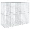 Horganyzott vas gabion kosár fedéllel 250 x 100 x 200 cm