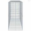 Horganyzott vas gabion kosár fedéllel 350 x 100 x 200 cm