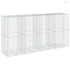 Horganyzott vas gabion kosár fedéllel 400 x 100 x 200 cm