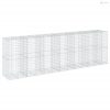 Horganyzott vas gabion kosár fedéllel 650 x 100 x 200 cm