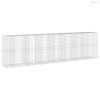 Horganyzott vas gabion kosár fedéllel 750 x 100 x 200 cm