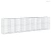 Horganyzott vas gabion kosár fedéllel 800 x 100 x 200 cm