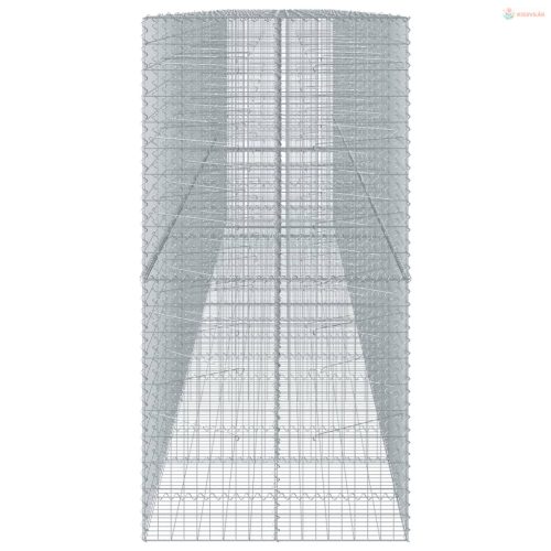 Horganyzott vas gabion kosár fedéllel 850 x 100 x 200 cm