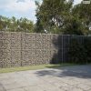 Horganyzott vas gabion kosár fedéllel 900 x 100 x 200 cm