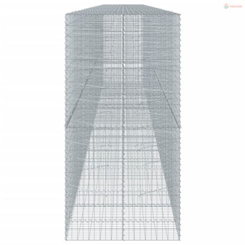 Horganyzott vas gabion kosár fedéllel 1100 x 100 x 200 cm