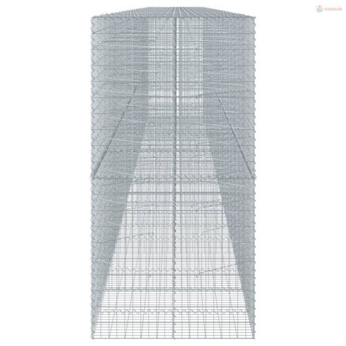 Horganyzott vas gabion kosár fedéllel 1150 x 100 x 200 cm