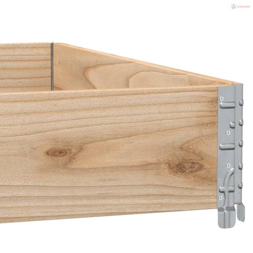 Tömör fenyőfa virágláda 100 x 100 cm