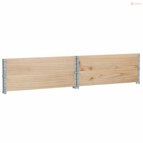 Tömör fenyő kerti virágláda 100 x 100 cm