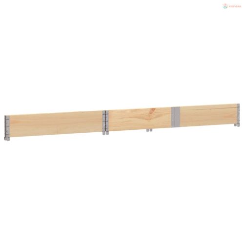 Tömör fenyőfa kerti virágláda 150 x 00 cm