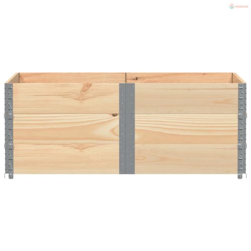 Tömör fenyőfa kerti virágláda 150 x 00 cm