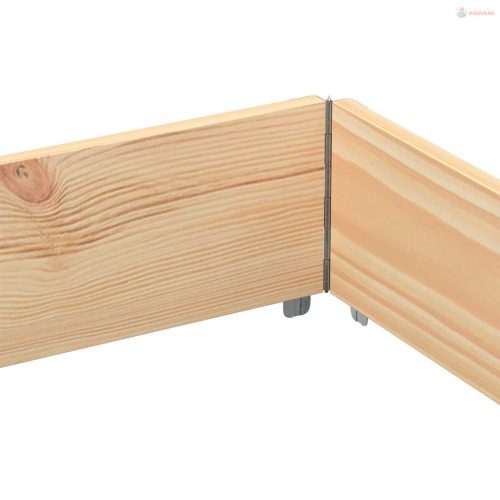 Tömör fenyőfa kerti virágláda 150 x 00 cm
