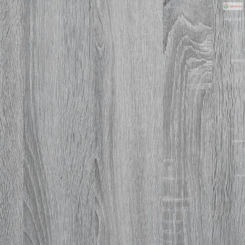 2 db szürke sonoma szerelt fa növénytartó állvány 30x30x80 cm