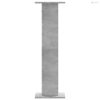 2 db betonszürke szerelt fa növénytartó állvány 30 x 30 x 95 cm