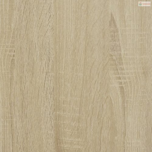 2 db sonoma tölgy szerelt fa növénytartó állvány 33x33x100 cm