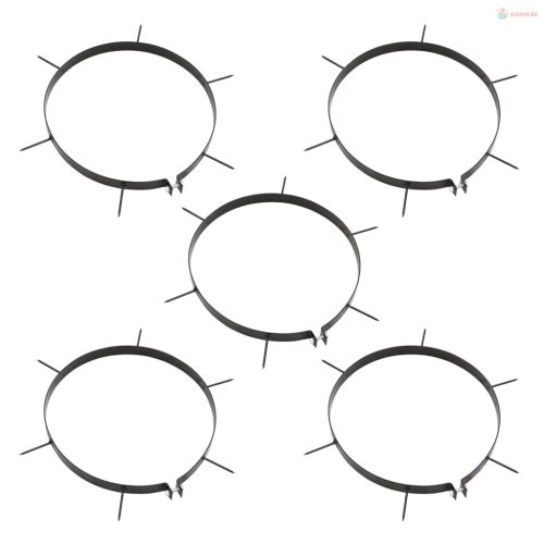 Fekete vas kerti fűhenger szellőztető tüskékkel 63 L