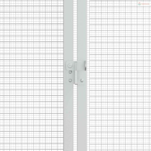 Madár kalitka Antracit 422 x 103 x 142 cm Horganyzott acél