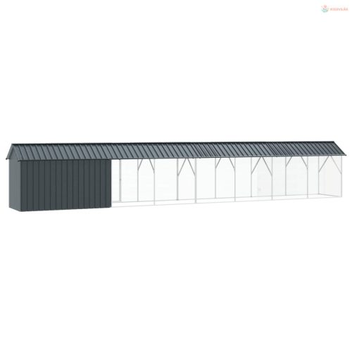 Madár kalitka Antracit 844 x 103 x 142 cm Horganyzott acél