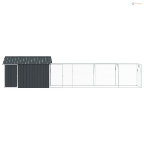 Madár kalitka Antracit 619 x 111 x 142 cm Horganyzott acél