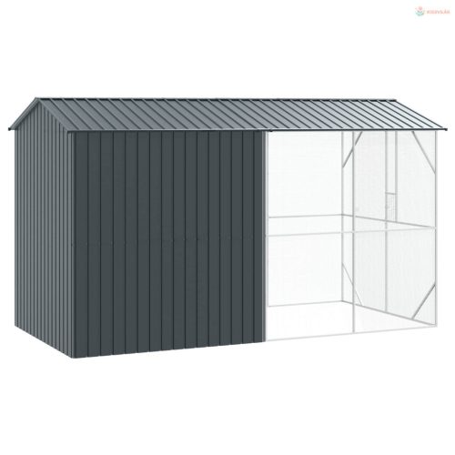 Madár kalitka Antracit 430 x 208 x 247 cm Horganyzott acél