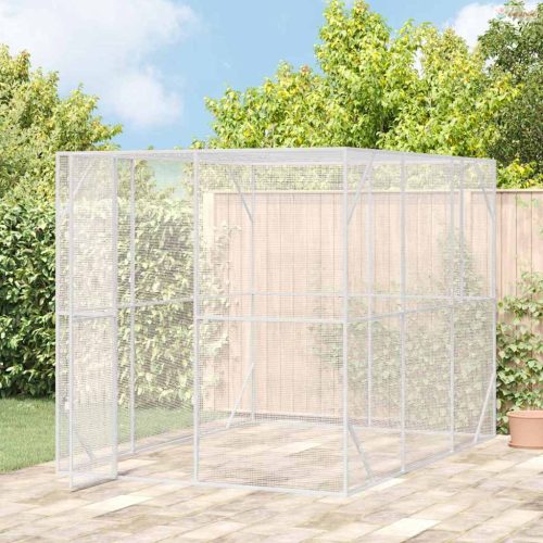 Madár kalitka Antracit 210 x 304 x 213 cm Horganyzott acél