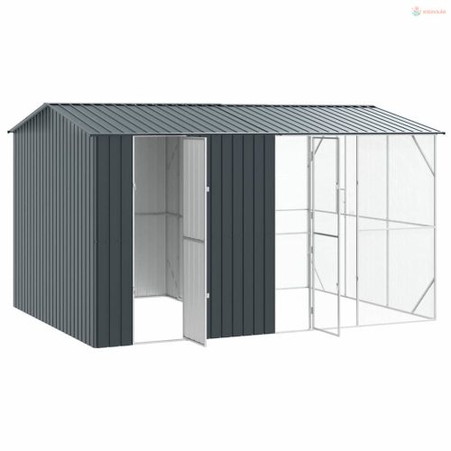 Madár kalitka Antracit 430 x 310 x 247 cm Horganyzott acél