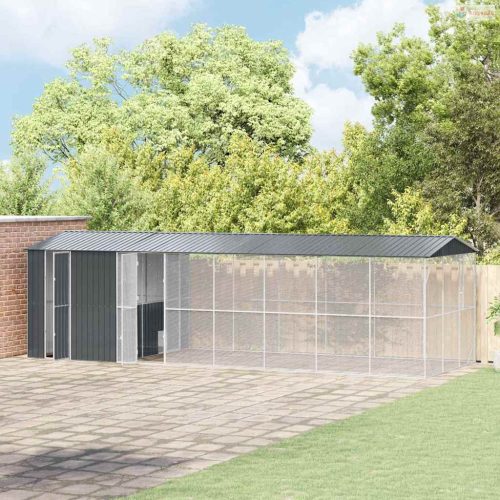 Madár kalitka Antracit 860 x 310 x 247 cm Horganyzott acél