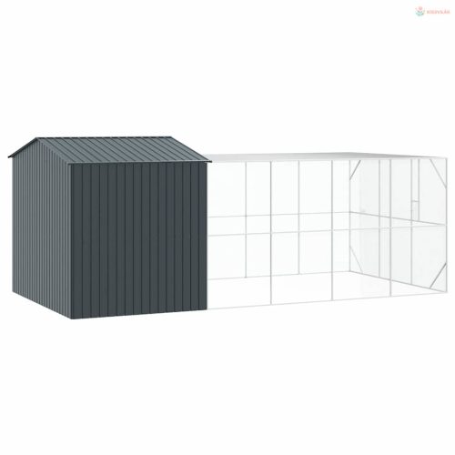 Madár kalitka Antracit 635 x 304 x 247 cm Horganyzott acél