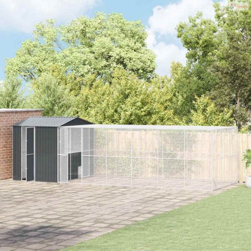 Madár kalitka Antracit 845 x 304 x 247 cm Horganyzott acél