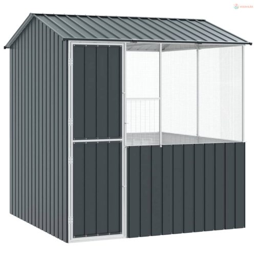 Madár kalitka Antracit 215 x 209 x 230 cm Horganyzott acél