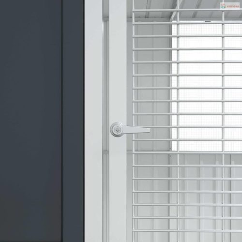 Madár kalitka Antracit 215 x 209 x 230 cm Horganyzott acél