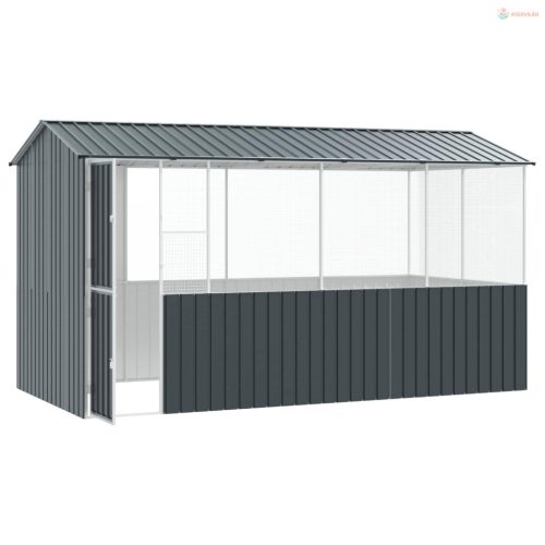 Madár kalitka Antracit 410 x 210 x 230 cm Horganyzott acél