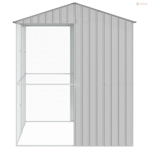 Madár kalitka Szürke 215 x 210 x 247 cm Horganyzott acél