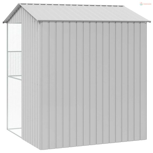 Madár kalitka Szürke 215 x 210 x 247 cm Horganyzott acél