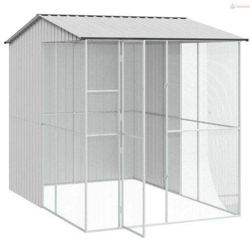 Madár kalitka Szürke 215 x 310 x 247 cm Horganyzott acél