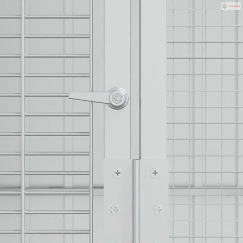 Madár kalitka Szürke 215 x 310 x 247 cm Horganyzott acél