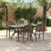 Kert étkező szett 5 pcs Bronz Alumínium