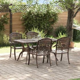Kert étkező szett 5 pcs Bronz Alumínium