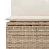 Kerti Kanapé Szett párnával tárolóval 12 pcs Beige és krém