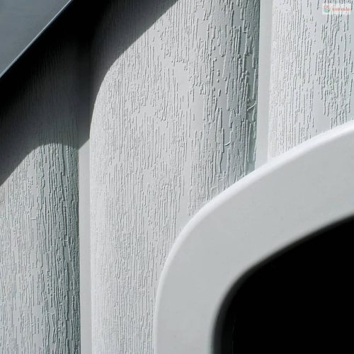 Szürke műanyag kutyaház 92 x 87 x 91 cm