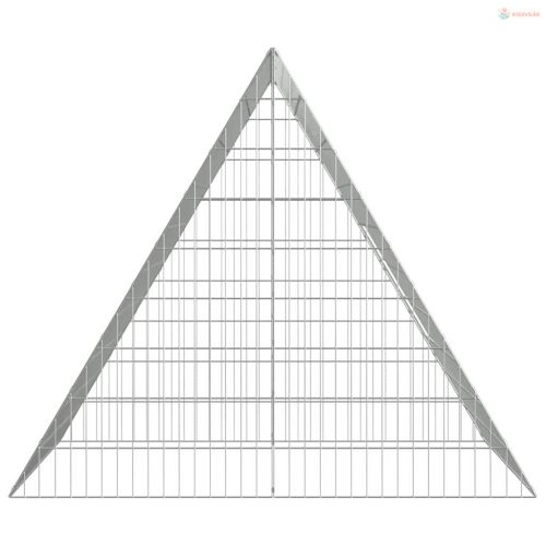 Csirkeketrec Ezüst 110 x 100 x 85 cm Horganyzott acél