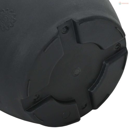 Növénycserép 24 pcs Fekete Ø 34 x 28 cm Műanyag