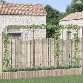 Bambusz pergola 385 x 40 x 205 cm