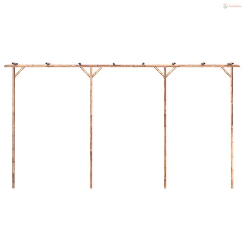 Bambusz pergola 385 x 40 x 205 cm