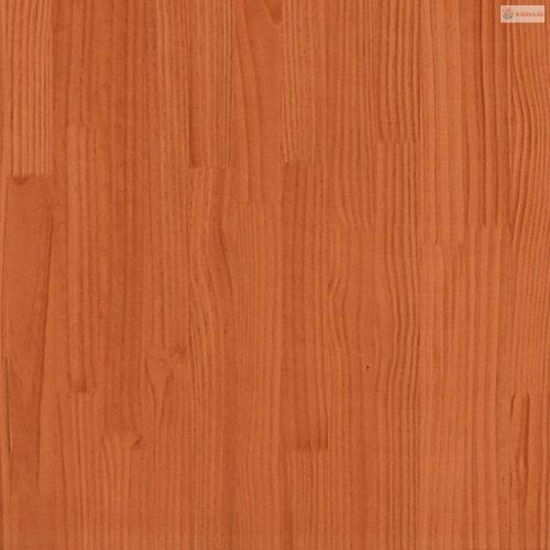 Kerti lounge szett 3 pcs Viaszbarna Tömör Fenyőfa