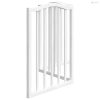 Fehér nyárfa 3 paneles összecsukható kutyakapu 150 cm